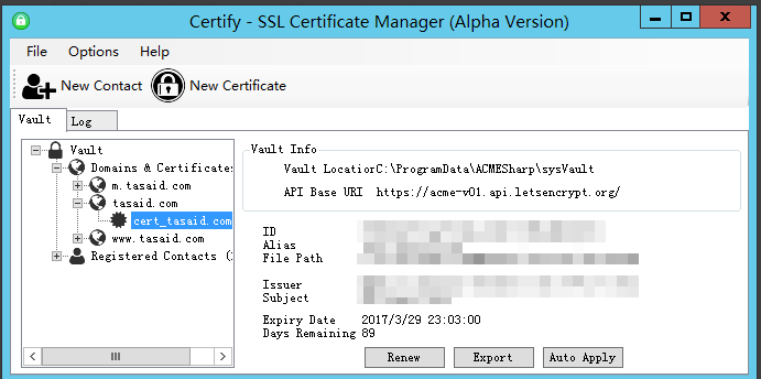 certify